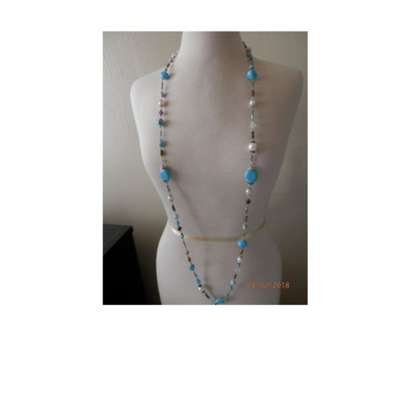 Amrita Singh Necklace precious stones/pearls - Picture 2 of 3